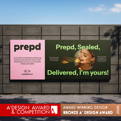 Prepd by Cansu Dagbagli Ferreira Wins Bronze in A' Graphics Industry Awards