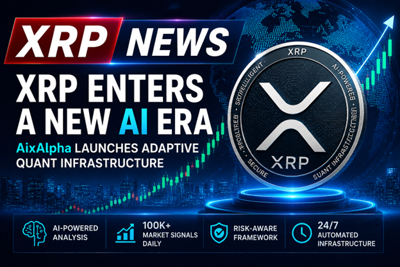 XRP Enters a New AI Era as AixAlpha Launches Adaptive Quant Infrastructure