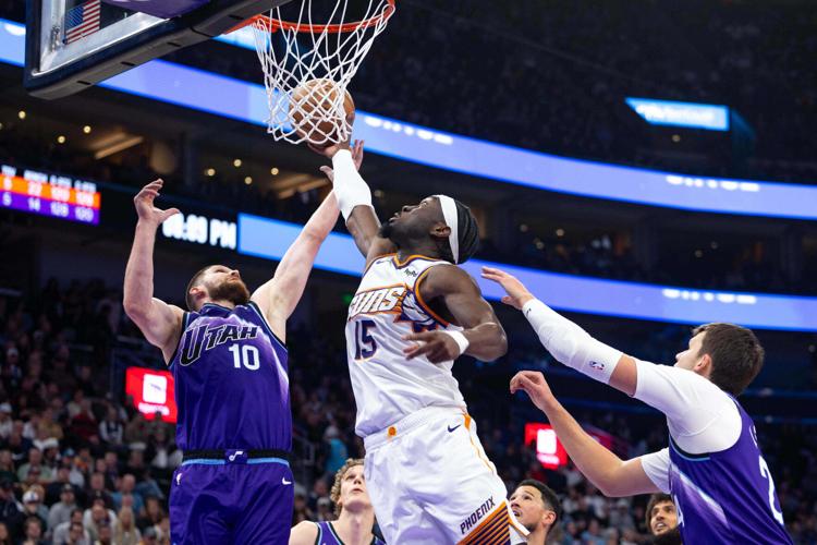 Suns Jazz Basketball