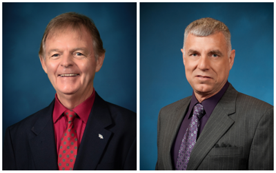 Seaford City Councilmembers Bradley and Henderson