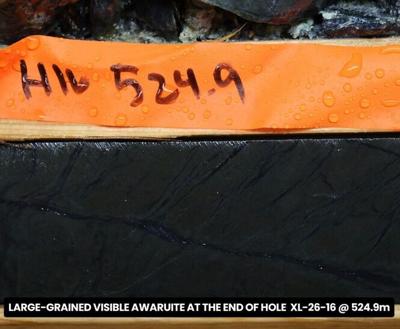 First Atlantic Nickel & Cobalt Expands Alloy Max Zone 445 Meters South of the Discovery Hole: XL-26-16, the Deepest Hole to Date at Pipestone XL, Intersects Large-Grain Visible Awaruite (Ni-Fe-Co Alloy) Over Its Entire 525-Meter Length, Ending in Open M...