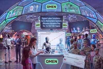 Q-Men AGI Robots: Digital DNA Cyber-Labor Myths & Facts (Veterans First for America)
