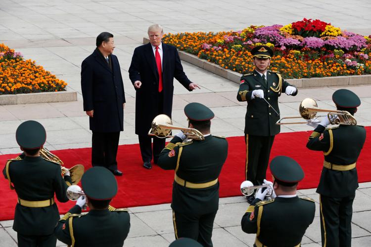 US Trump China Pomp