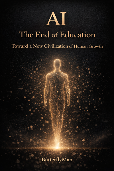 ButterflyMan Releases AI: The End of Education, Challenging One of Civilization’s Most Fundamental Institutions