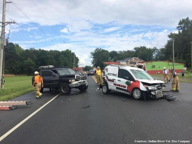 Four Injured After Sussex County Three-Car Crash