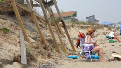 Dune Erosion Broadkill Beach