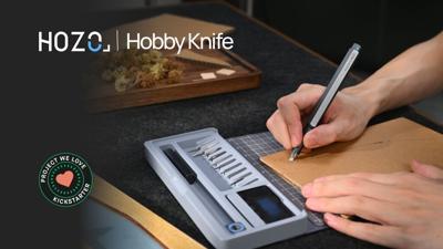 HOZO Announces the Launch of Hobby Knife on Kickstarter This October 13