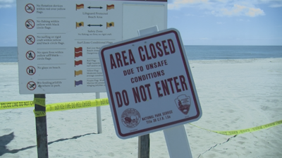 Closed Portion of Assateague Island