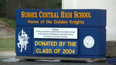Sussex Central HS sign