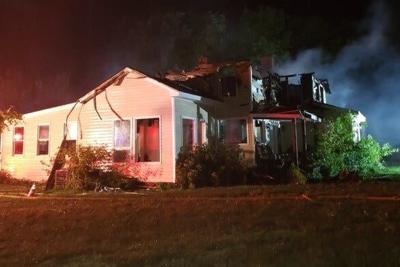 Fire Destroys Talbot County Home