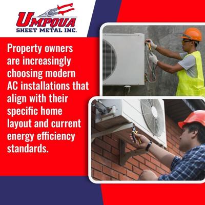 Umpqua Sheet Metal, Inc. Covers AC Installation Options Before Summer
