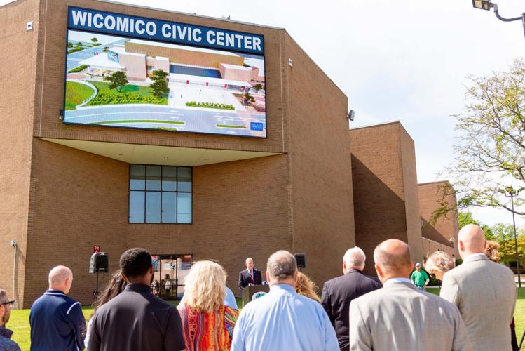 Wicomico Civic Center press conference