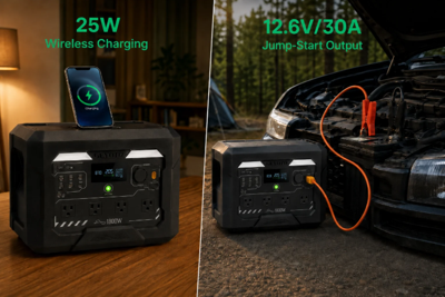 GEYOTO N1000 and EcoFlow DELTA 3: Exploring 1,024Wh Portable Power Station Differences