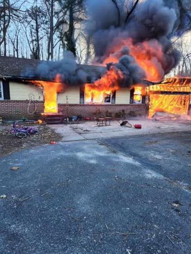 Fire Destroys Home in Georgetown