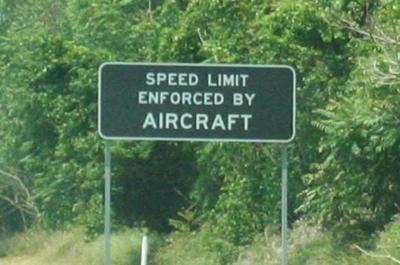 Speed Limits Not Actually Enforced by Aircraft in Virginia