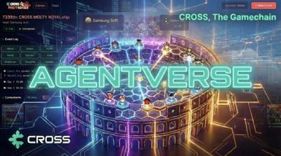 CROSS Gamechain Launches AGENTVERSE Ecosystem, Surpasses 1M+ AI Agents Within Three Weeks