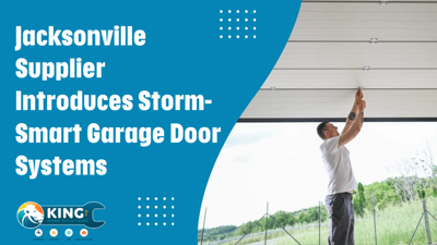 Jacksonville Supplier Introduces Storm-Smart Garage Door Systems