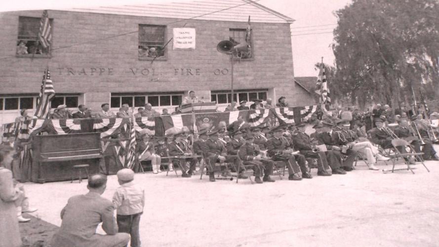 Trappe Volunteer Fire Co. From 1951 Celebration