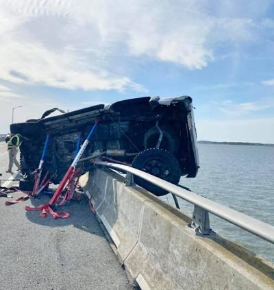 Updated: Eight People, Including Toddler, Injured in Crash on Route 90 Bridge