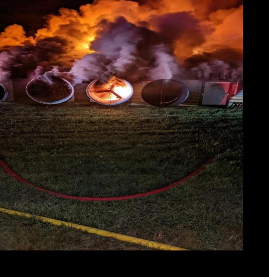 Bridgeville Chicken House Fire