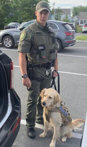 Ocean View Police K9 and Officer