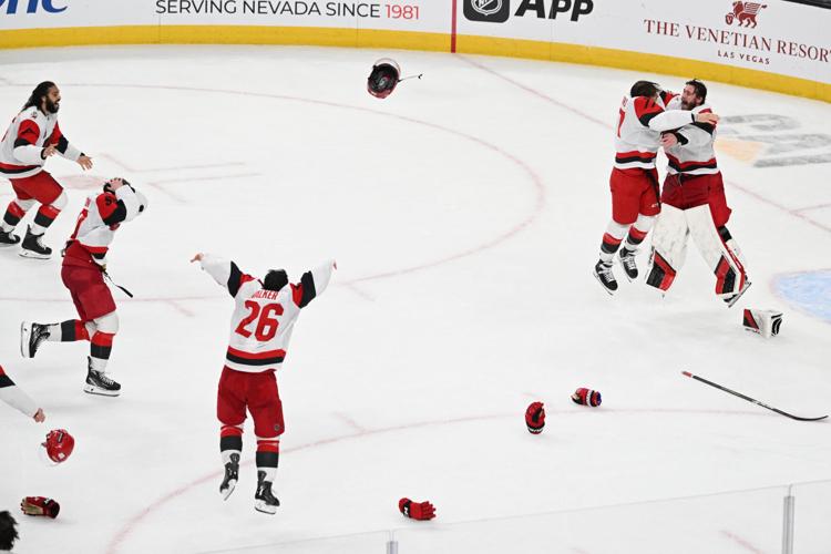 Stanley Cup Hurricanes Golden Knights Hockey