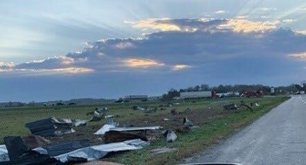 Updated: Neighbors in Sussex County React to Damage Left Behind by Tornado