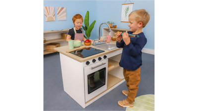 Wooden Play Kitchens For Early Learning Classrooms: Collection Expanded