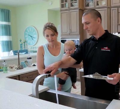 Chesapeake-Plumbing-and-Heating-with-customer