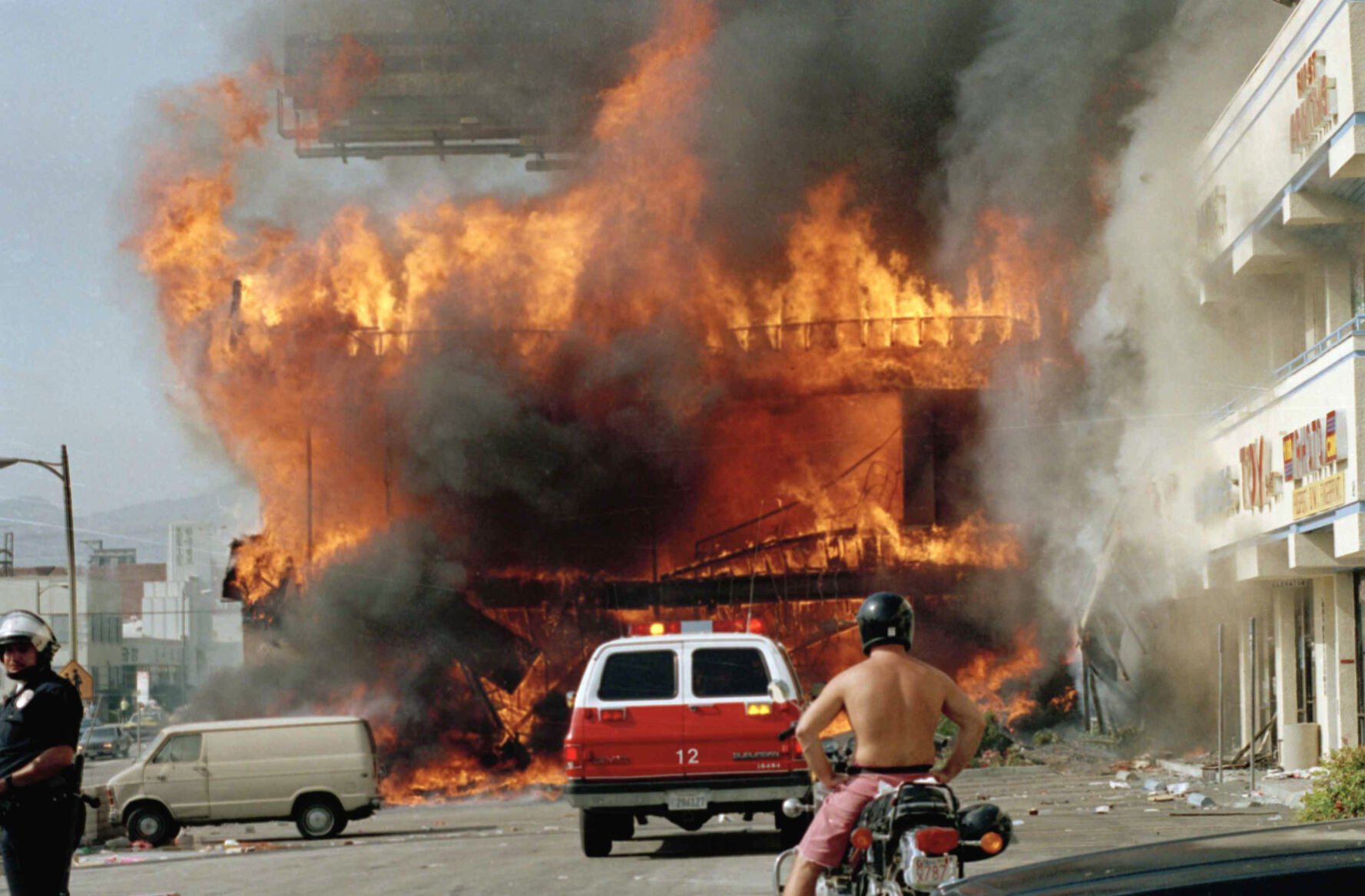 Immigration Raids-Rodney King Riots