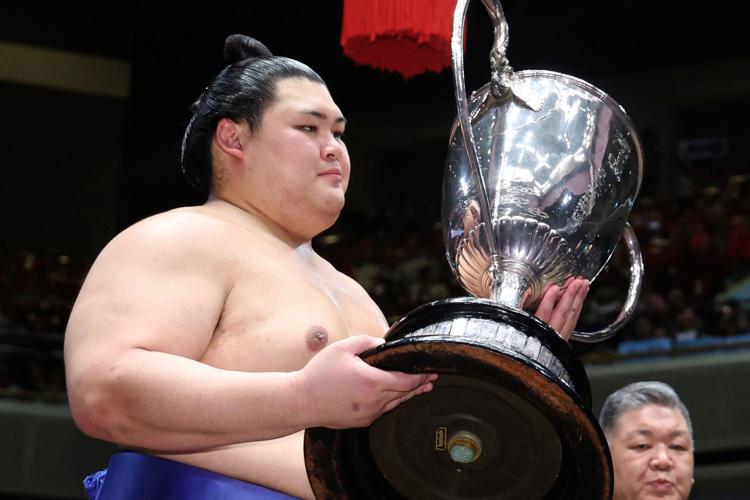 Japanese Champion Sumo Wrestling