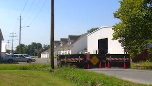 Berlin Company and Town Officials at Odds Over Roadway Blockage