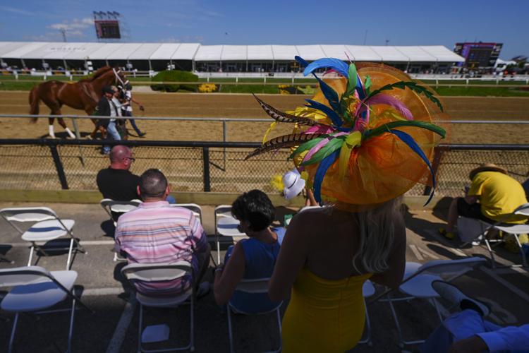 APTOPIX Preakness Stakes Horse Racing