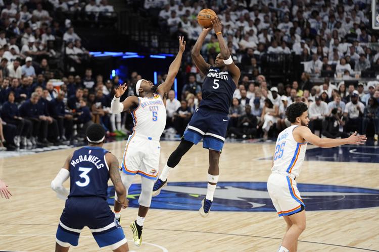 Thunder Timberwolves Basketball