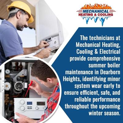 Mechanical Heating, Cooling & Electrical Promotes Summer Boiler Care