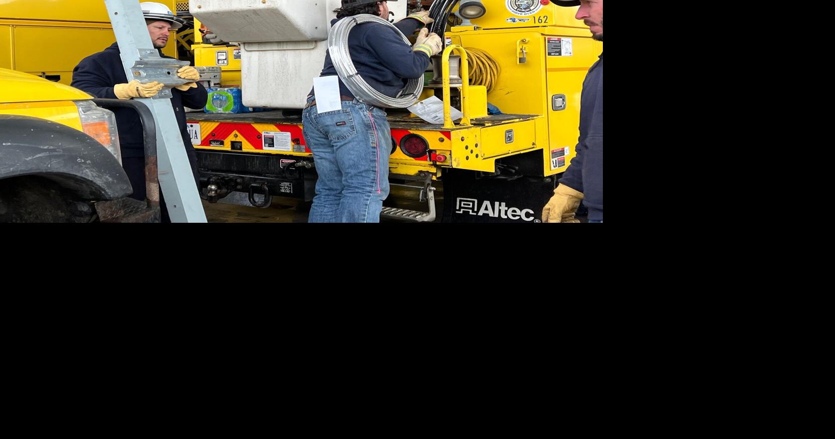 Delaware Electric Cooperative looks to restore power by latest Wednesday