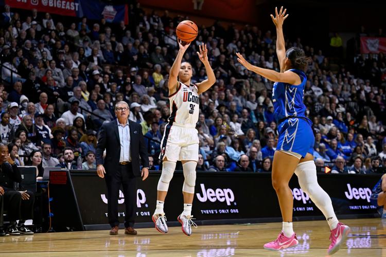 NCAA-Undefeated UConn Basketball