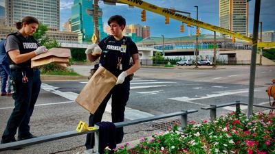 baltimore crime scene