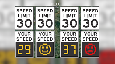 NEW SPEED SIGNS