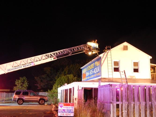 Updated: Fire at Former Aqua Leisure Plus in Rehoboth Beach Ruled Arson