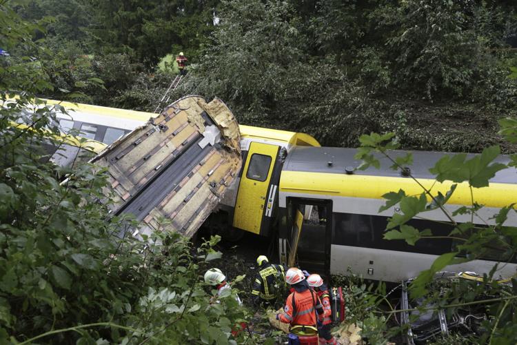 Germany Train Derailed