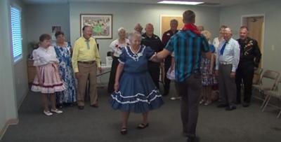 Sean Gets a Square Dance Lesson with the Pine Steppers Square Dance Club   YouTube