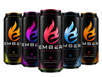 Ember Beverages Launches Eight-Flavor Classic Energy Range With 200 mg of Caffeine and No Sugar in Any Can