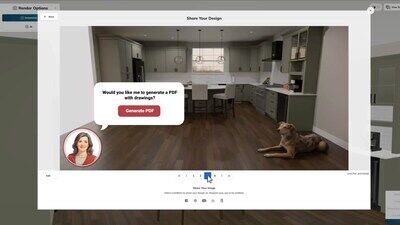 AI-Powered Kitchen Design Agents Coming to 3D Cloud Platform