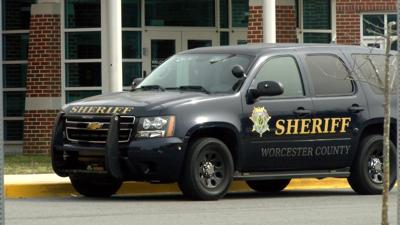 Worcester County Sheriff's Office at a School