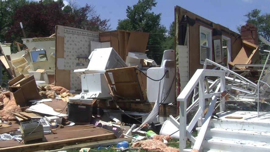 Tornado Destroys Homes in Stevensville