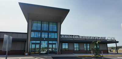 John Dickinson Plantation visitor center located off Route 1.