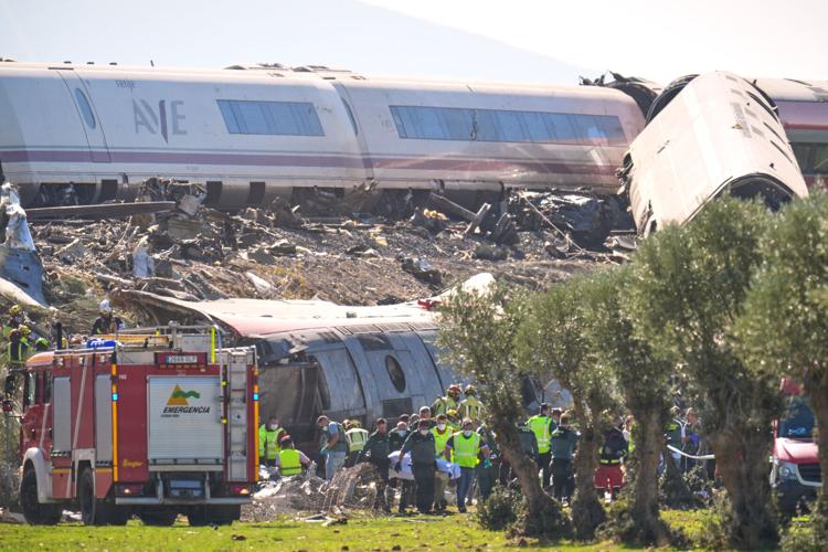 APTOPIX Spain Train Crash