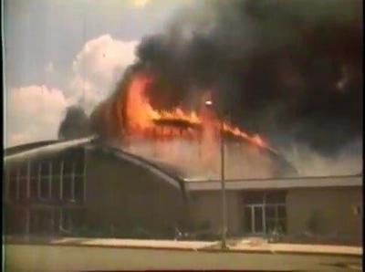 Devastating Fire Destroyed the Old Wicomico Youth & Civic Center 40 Years Ago Tuesday
