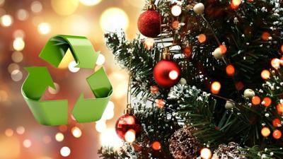 CHRISTMAS TREE RECYCLE GRAPHIC